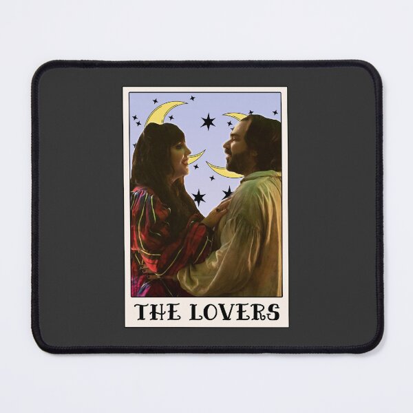 Item preview, The Lovers Laszlo and Nadja What We Do in The Shadows Tarot Card digital design designed and sold by morgan138.
