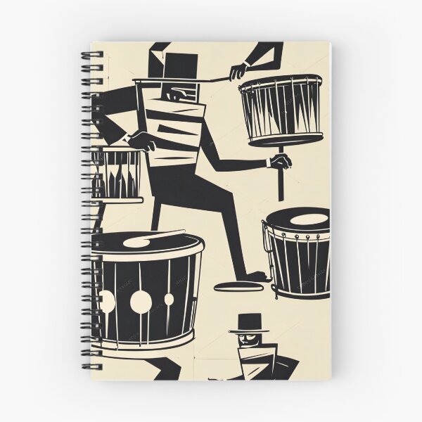 Item preview, Retro drum act designed and sold by Joanne Walsh.