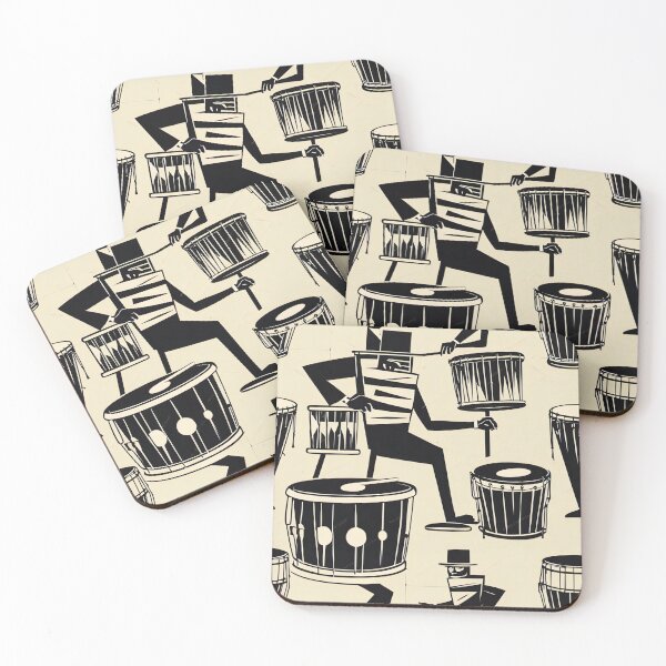 Item preview, Retro drum act designed and sold by Joanne Walsh.