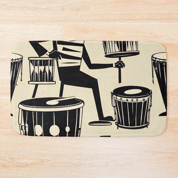 Item preview, Retro drum act designed and sold by Joanne Walsh.