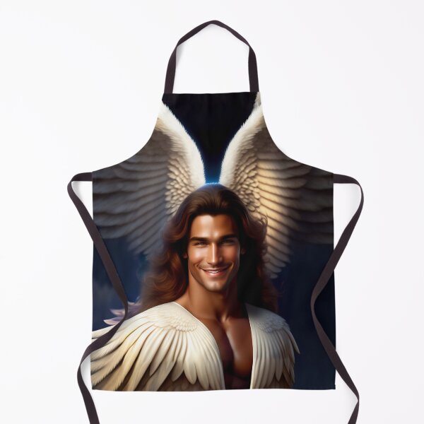 Item preview, Arcangel Michael Canvas Art Print Wall Posters, Frames and T-Shirts designed and sold by MERKSAM.