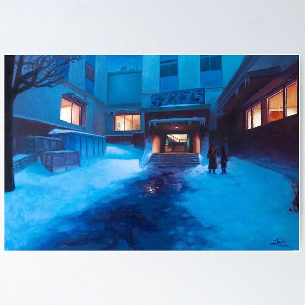 Item preview, Counter Strike 2, Office - Yard at Dusk designed and sold by shreyasfineart.