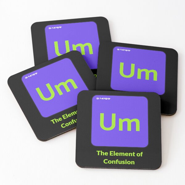 Item preview, Um the element of confusion designed and sold by sydney-syder.