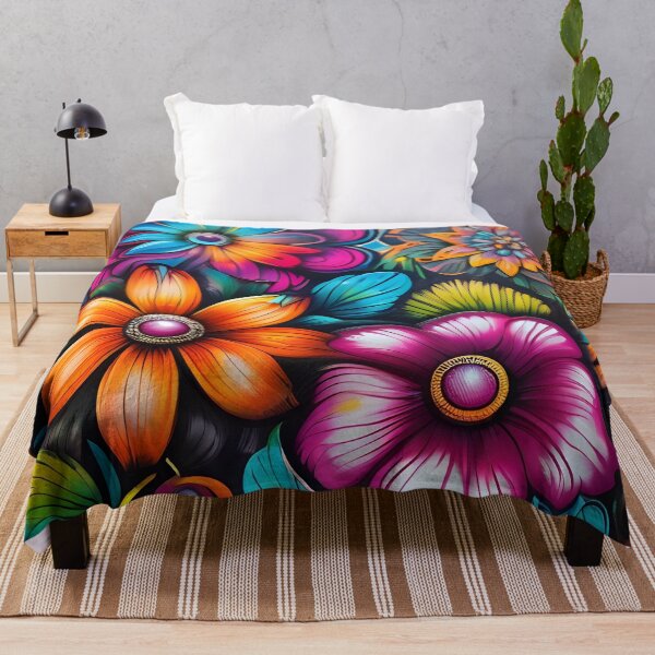 Item preview, Cool Flower Graffiti Art Pattern designed and sold by TheArtOfPat.