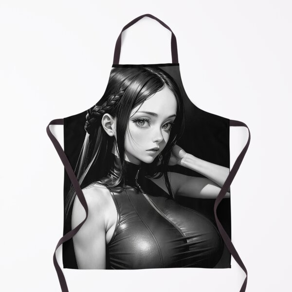 Item preview, Cute Lady in Black Lather Dress  designed and sold by NPC-Trader.