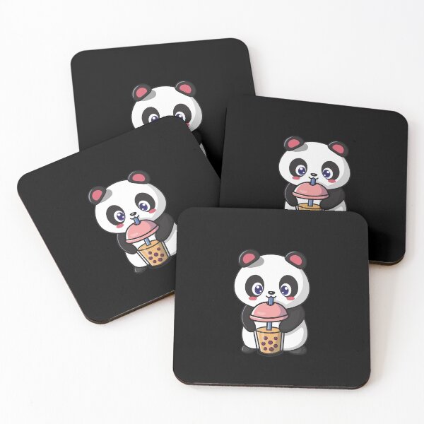 Item preview,  Cute Bubble Tea Lover  kawaii panda  designed and sold by Artistusha.