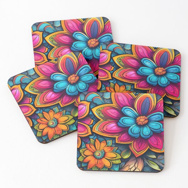 Item preview, Cool Flower Graffiti Art Pattern designed and sold by TheArtOfPat.