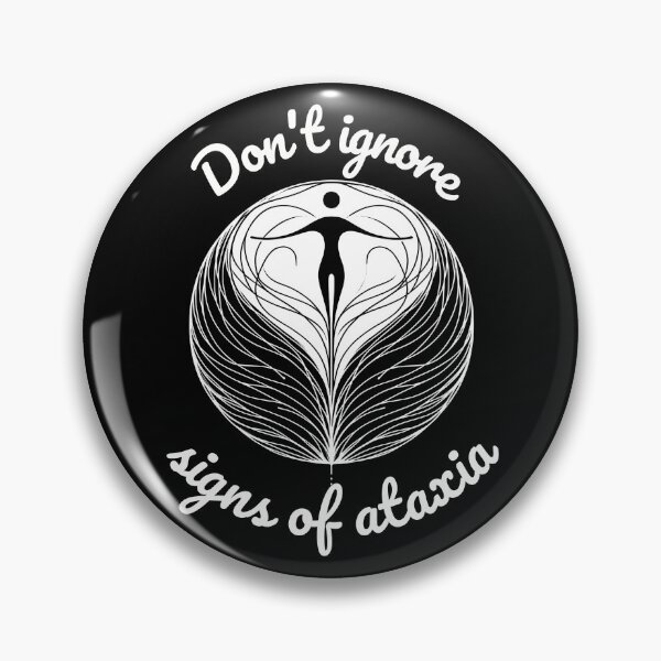Item preview, Ataxia Awareness - Heed the Signs Design designed and sold by VoyteksDesigns.