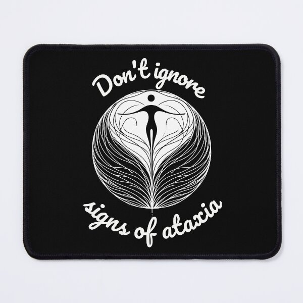 Item preview, Ataxia Awareness - Heed the Signs Design designed and sold by VoyteksDesigns.