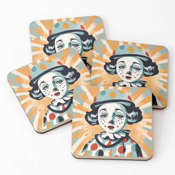 Item preview, Retro clown designed and sold by Joanne Walsh.