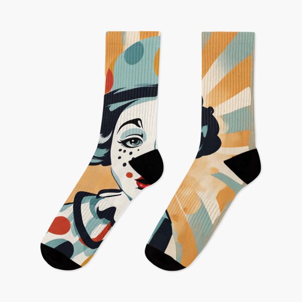 Item preview, Retro clown designed and sold by Joanne Walsh.