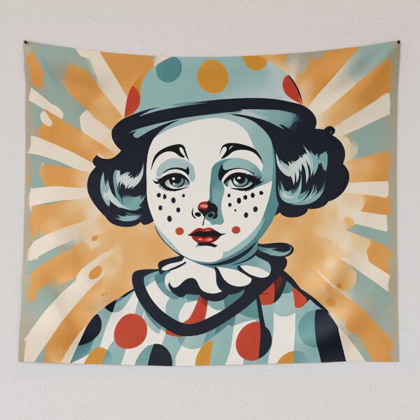 Item preview, Retro clown designed and sold by Joanne Walsh.