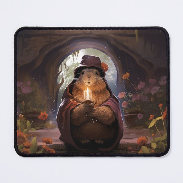Item preview, Capybara Mage - Abracapybara! Casting his spell designed and sold by GirlyGamerAU.