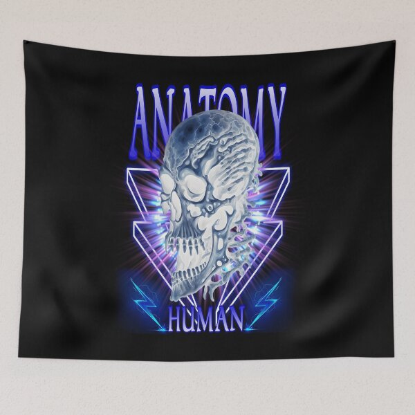 Item preview, Anatomy Human Glowing Skull | designed and sold by AncientHeroes.
