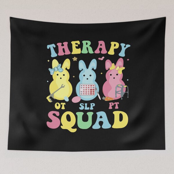 Item preview, Therapy Squad Easter Day Shirt, SLP OT PT Team Easter Bunny designed and sold by Pitchou07.