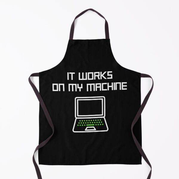 Item preview, It Works On my Machine Funny Programmer Design designed and sold by StanPera.