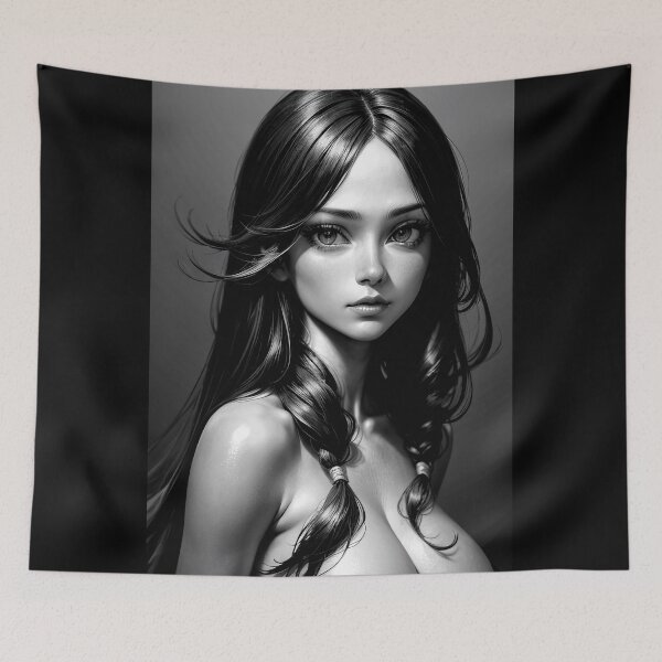 Item preview, Pretty Lady with big eyes Portrait  designed and sold by NPC-Trader.