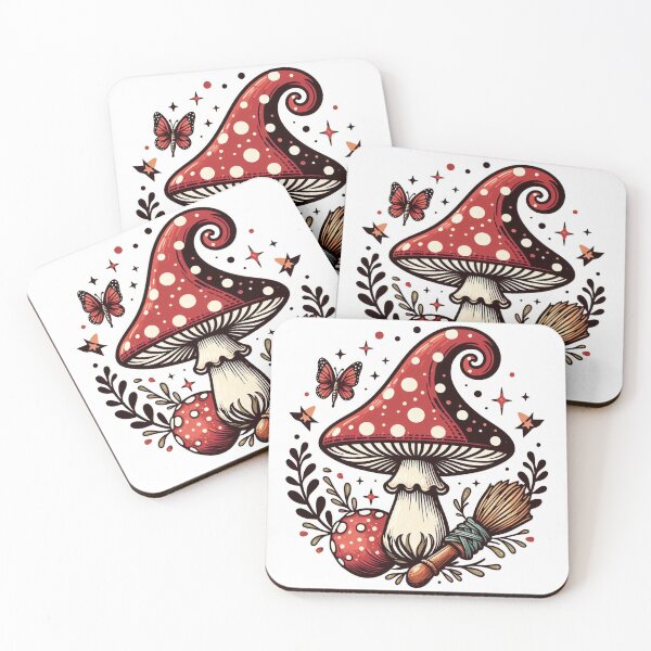 Item preview, Mushroom Magic - Fly Agaric designed and sold by thewitchisback.