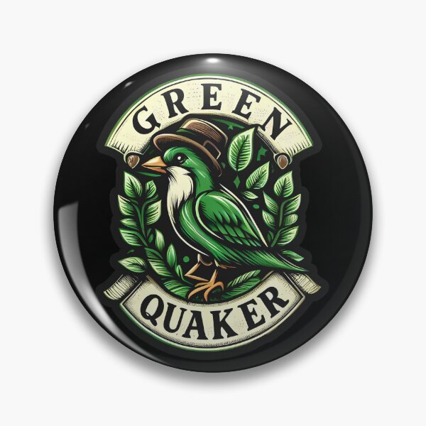 Item preview, Green Quaker Parrot Bird designed and sold by CosmoLush.