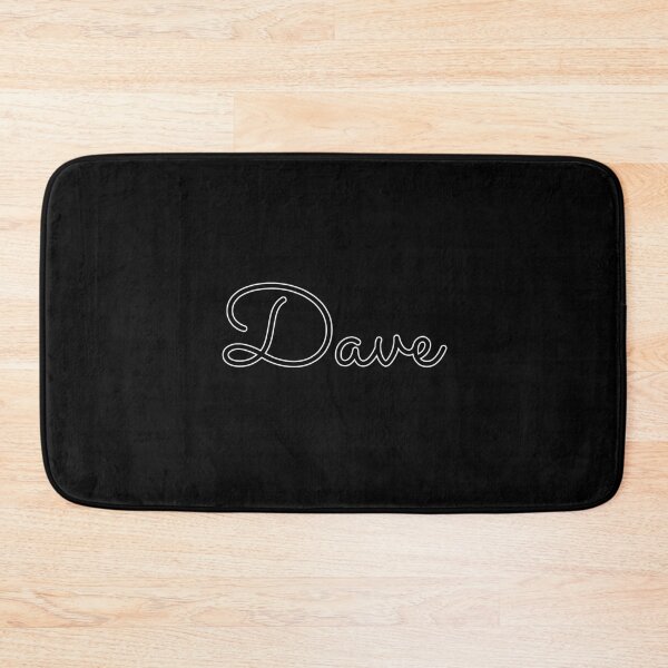 Item preview, Writing Dave Name Label (Black) designed and sold by NormadWorld.