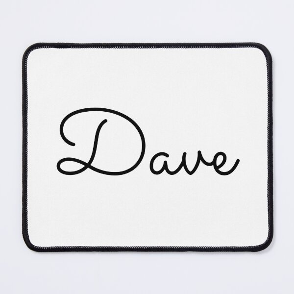 Item preview, Writing Dave Name Label designed and sold by NormadWorld.