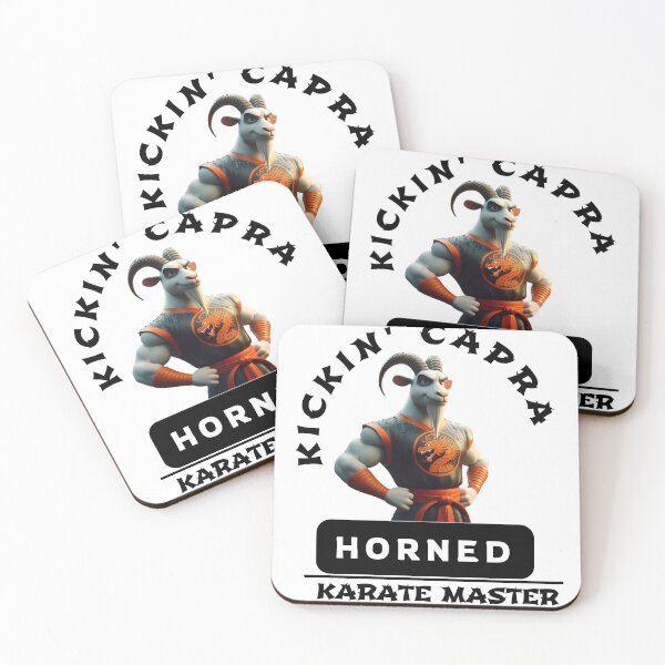 Item preview, Kickin' Capra: Horned Karate Master designed and sold by Hungry-Murphy.