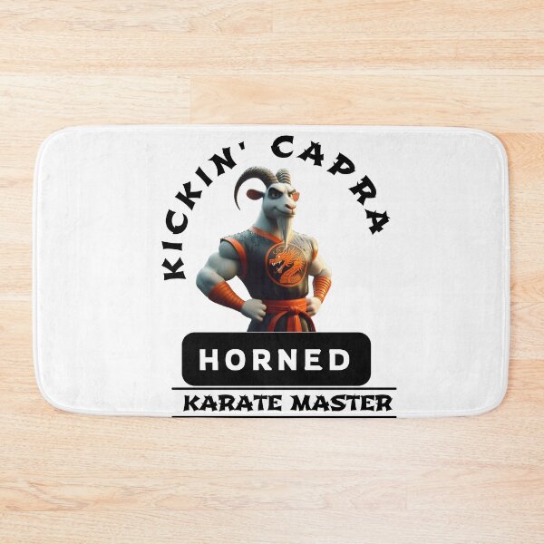 Item preview, Kickin' Capra: Horned Karate Master designed and sold by Hungry-Murphy.