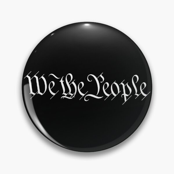 Item preview, We the People - White Text on Transparent designed and sold by Tree45.