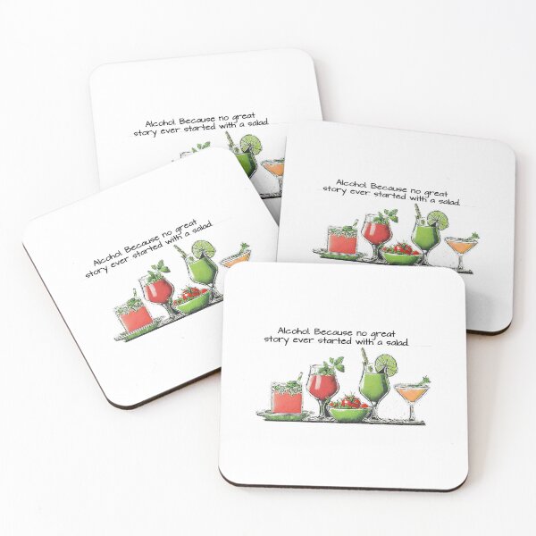 Item preview, No great story starts with salad. designed and sold by FamouslyStupid.