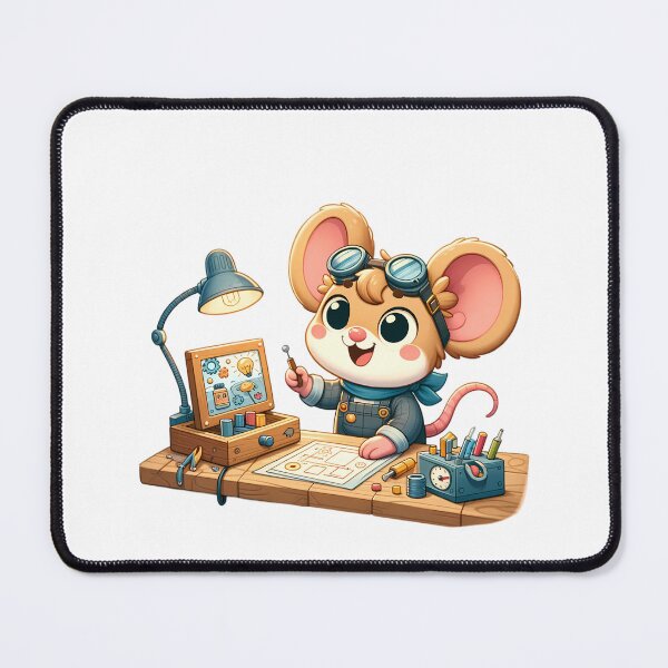 Item preview, Mighty Mouse the Inventor designed and sold by TinyTailsGalery.
