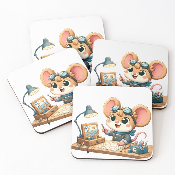 Item preview, Mighty Mouse the Inventor designed and sold by TinyTailsGalery.