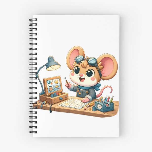 Item preview, Mighty Mouse the Inventor designed and sold by TinyTailsGalery.