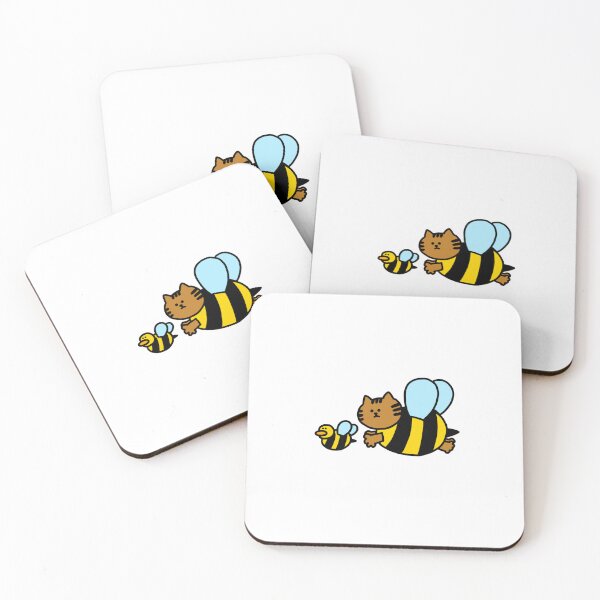 Item preview, a Cat and a Duck in honeybee clothes designed and sold by superbaechoo.