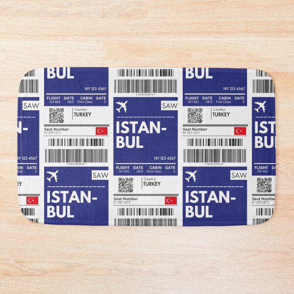 Item preview, Istanbul Airplane Boarding Pass designed and sold by RoamInk.