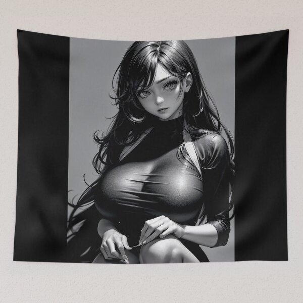 Item preview, Amazing Women with big eyes Portrait  designed and sold by NPC-Trader.