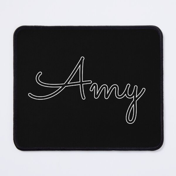 Item preview, Writing Amy Name Label (Black) designed and sold by NormadWorld.