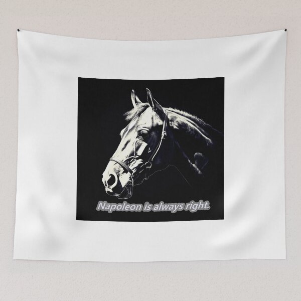 Item preview, Napoleon is Always Right, Boxer the Horse Art designed and sold by redstar19.