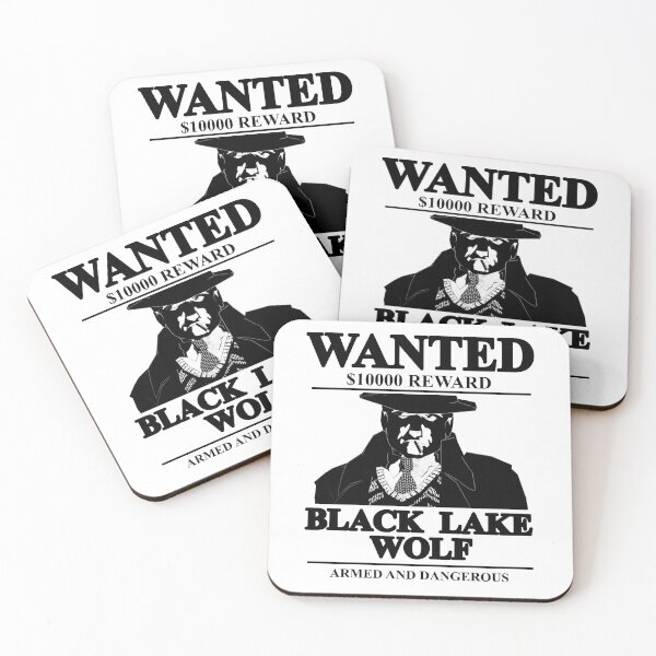 Item preview, White Night - Black Lake Wolf designed and sold by red-leaf.