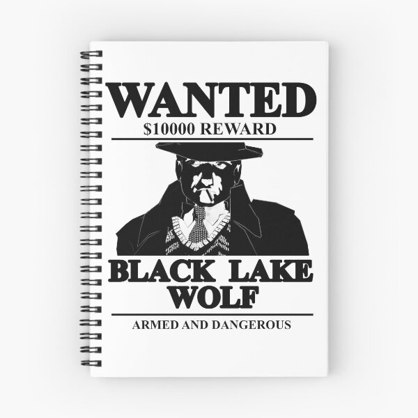 Item preview, White Night - Black Lake Wolf designed and sold by red-leaf.