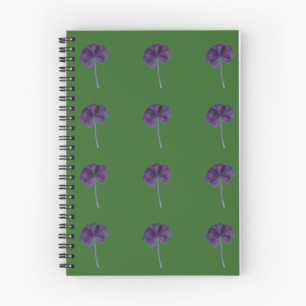 Item preview, Violet Purple Real Five 5 Leaf Clover Lucky St. Patrick's Day designed and sold by kattakitty.