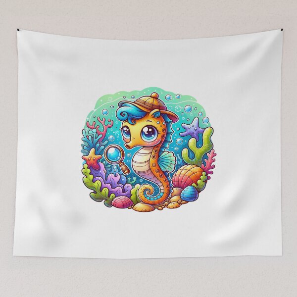 Item preview, Seahorse Voyage designed and sold by TinyTailsGalery.