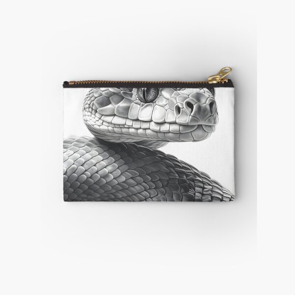 Item preview, Black and White Snake pencil drawing designed and sold by Pencil-Art.