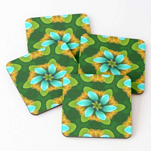 Item preview, Bubble Flowers Pattern designed and sold by Patternflower.