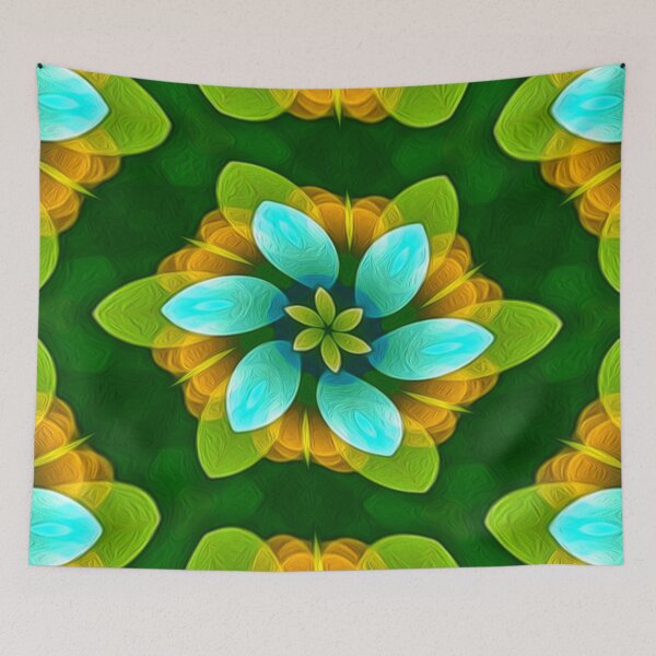 Item preview, Bubble Flowers Pattern designed and sold by Patternflower.