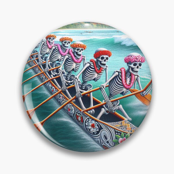 Item preview, Skeleton Island Canoe Team Hanalei Kauai designed and sold by HippieFarms11.