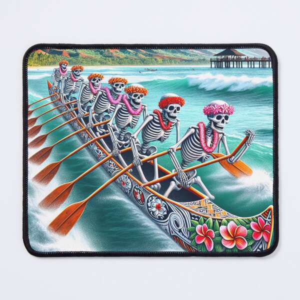 Item preview, Skeleton Island Canoe Team Hanalei Kauai designed and sold by HippieFarms11.