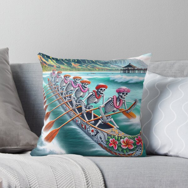Item preview, Skeleton Island Canoe Team Hanalei Kauai designed and sold by HippieFarms11.
