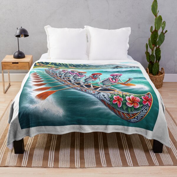 Item preview, Skeleton Island Canoe Team Hanalei Kauai designed and sold by HippieFarms11.
