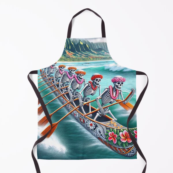 Item preview, Skeleton Island Canoe Team Hanalei Kauai designed and sold by HippieFarms11.