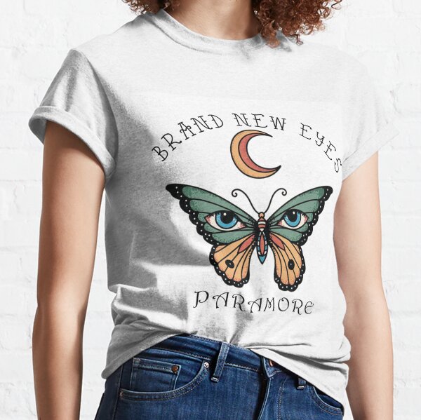 Butterfly Brand New Eyes Shirt, Paramore Shirt, Rock Band Shirt